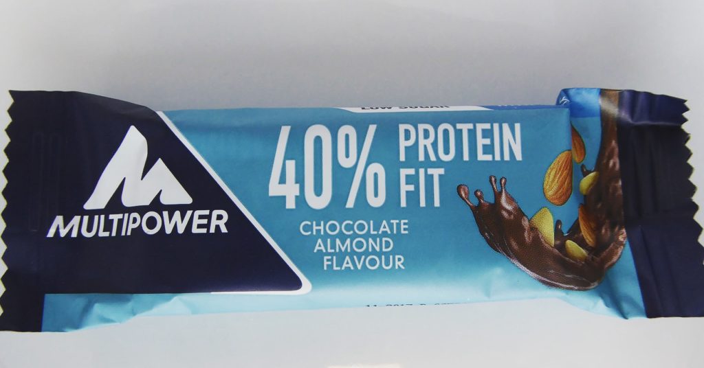 Multipower Protein Fit Bar Chocolate Almond Best Protein Bars Review & Photos