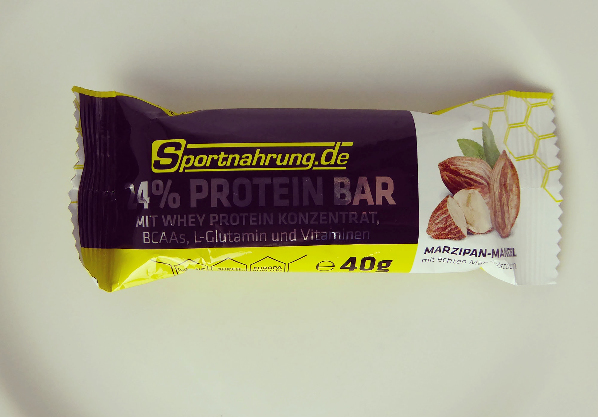 Sportnahrung Protein Bar Almond Marzipan