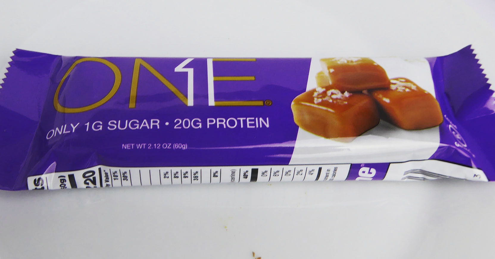 One Salted Caramel Protein Bar
